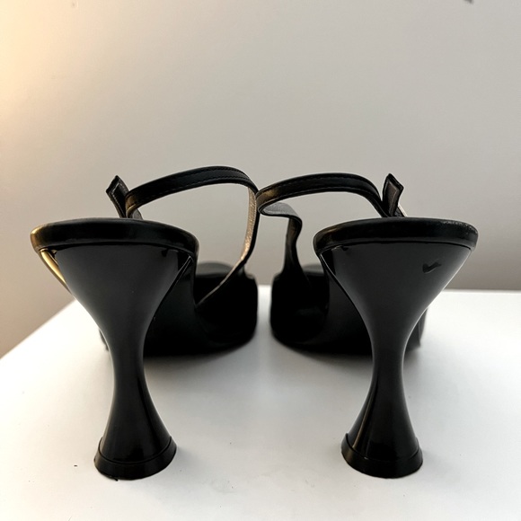 Dolce & Gabbana - black sling back heels (38.5) - Picture 4 of 8